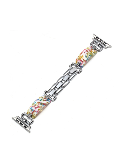 Resin Bracelet Stainless Steel Band