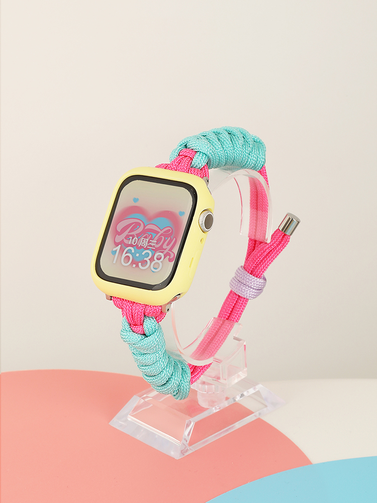 Candy-Colored Paracord Braided Nylon Band