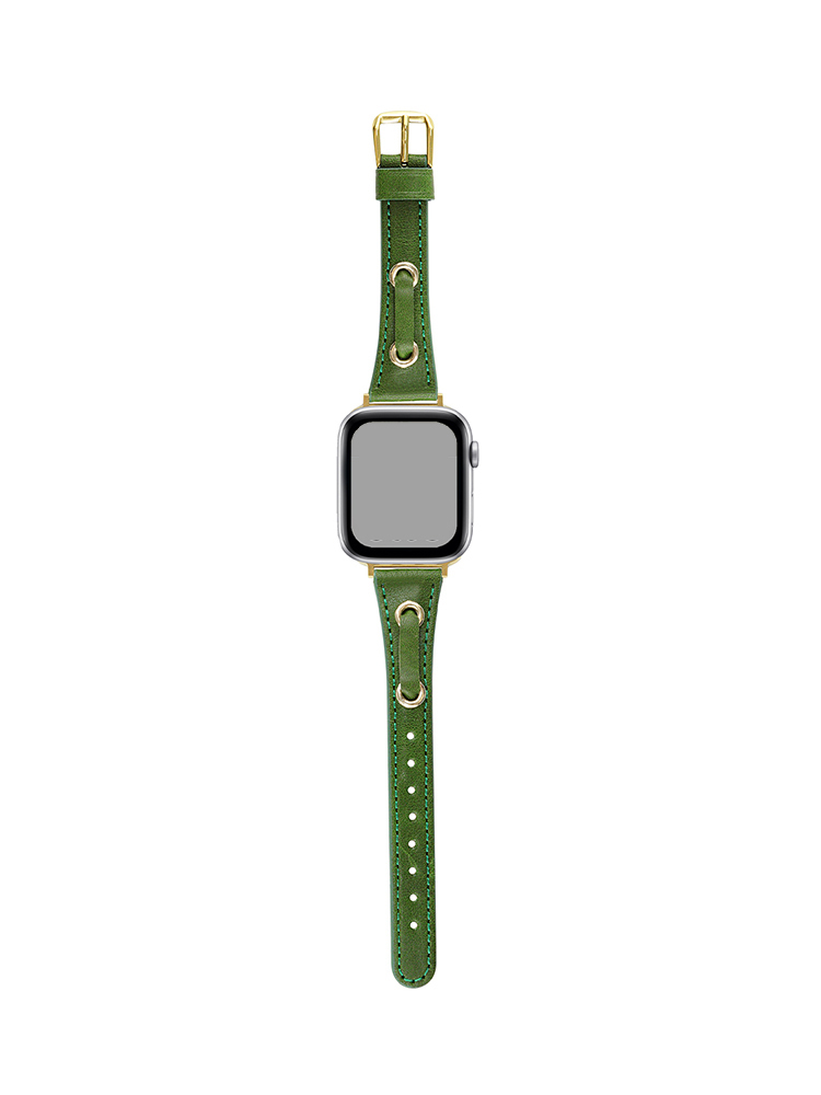 Curved String Leather Band