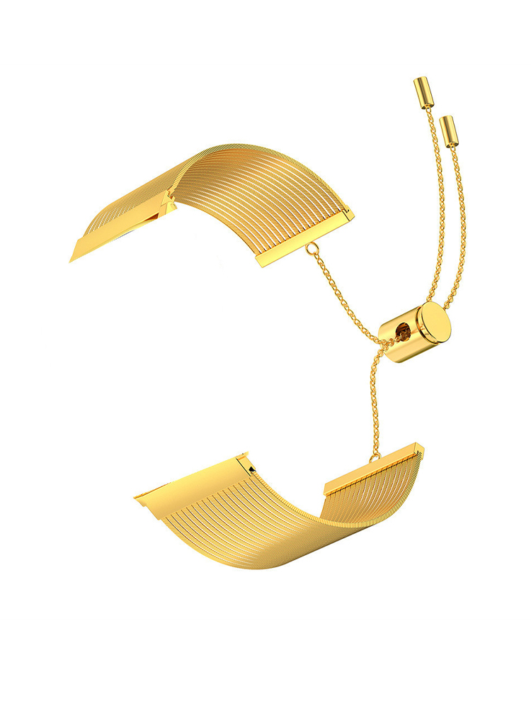 Fine Chain Tassel Stainless Steel Band