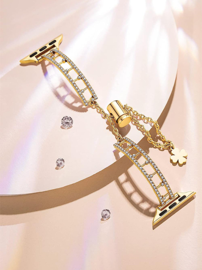 Dewdrop Rhinestone Bracelet Band