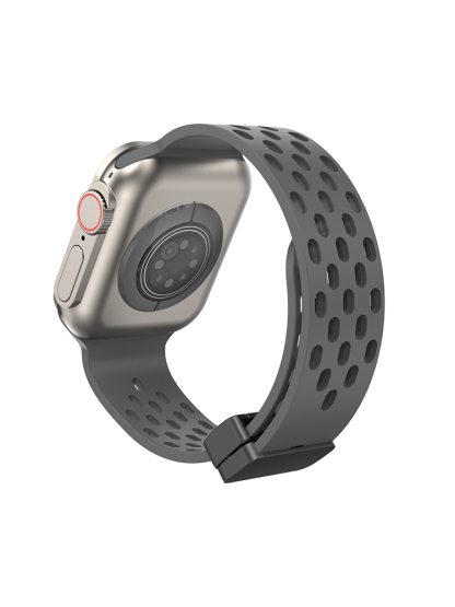 Candy Color Mesh Breathable Silicone Band