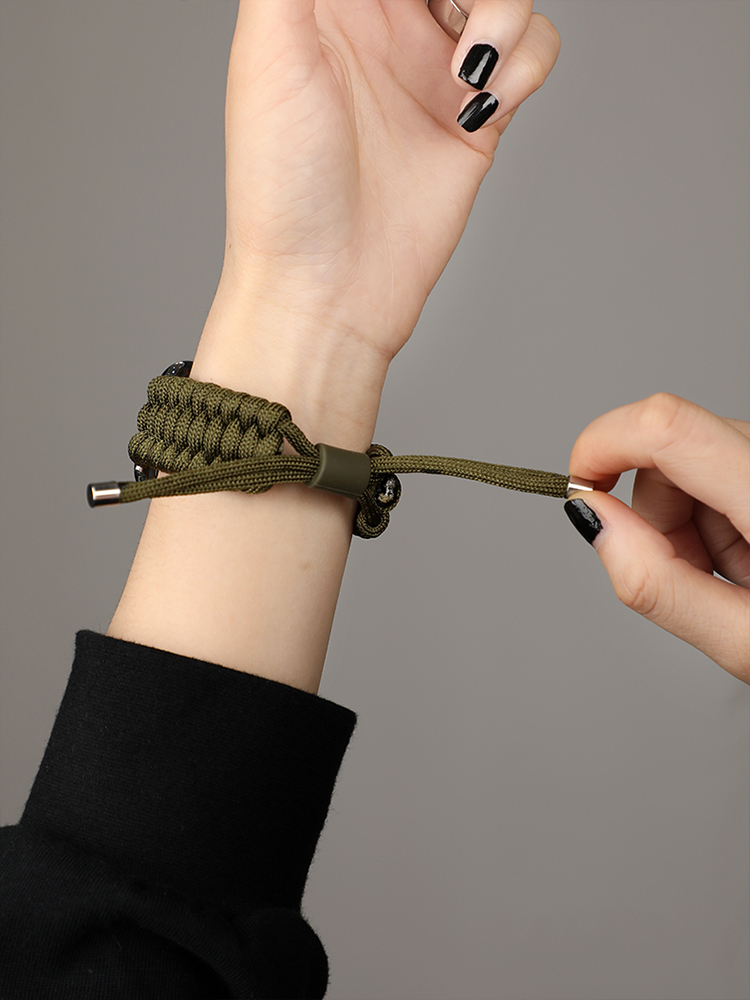 Umbrella Rope Woven Nylon Band for Apple Watch