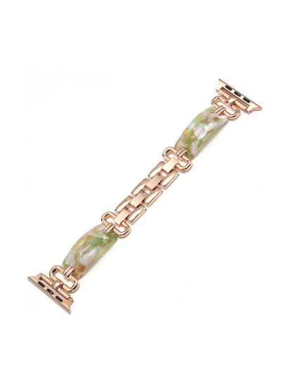 Resin Bracelet Stainless Steel Band