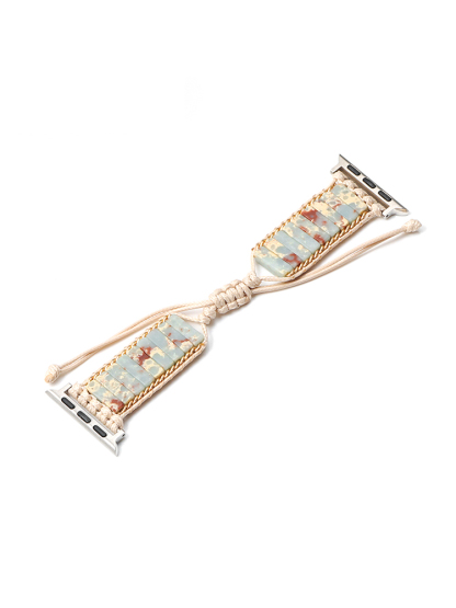 Raw Stone Weaving Band for Apple Watch