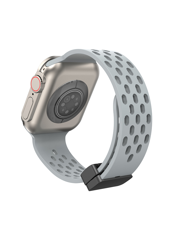 Candy Color Mesh Breathable Silicone Apple Watch Band - Tatanband