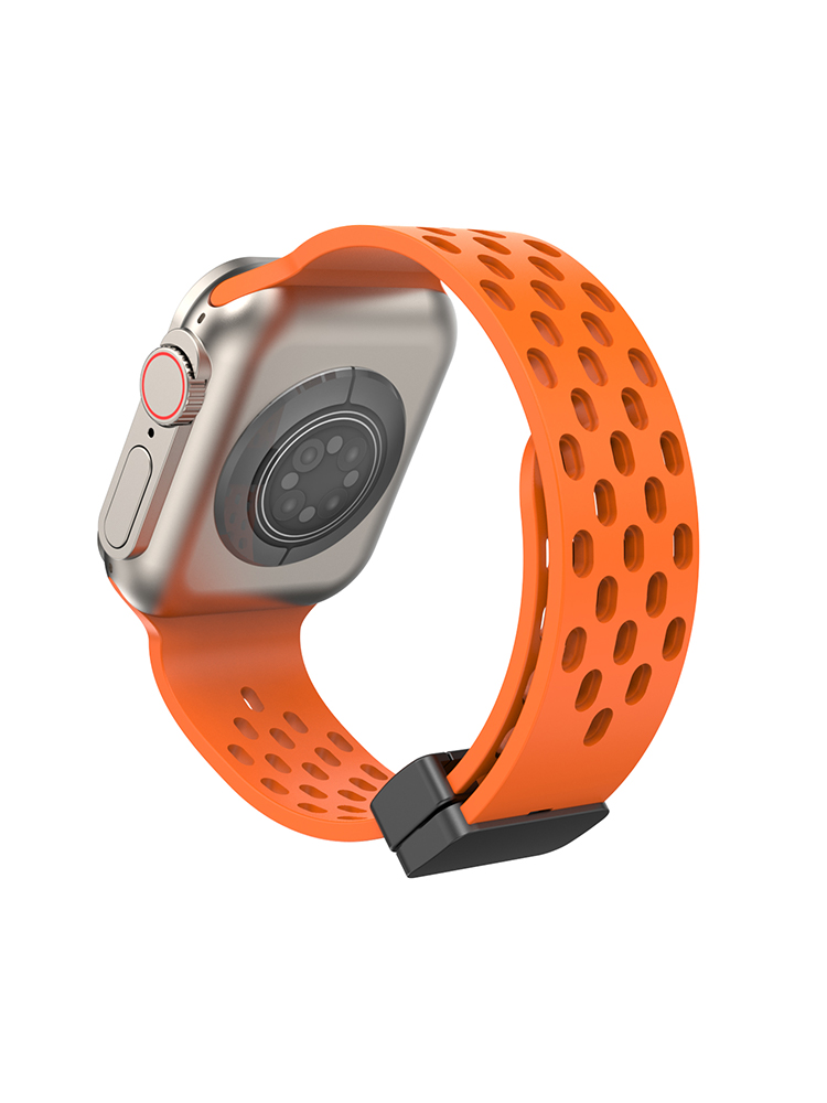 Candy Color Mesh Breathable Silicone Apple Watch Band - Tatanband