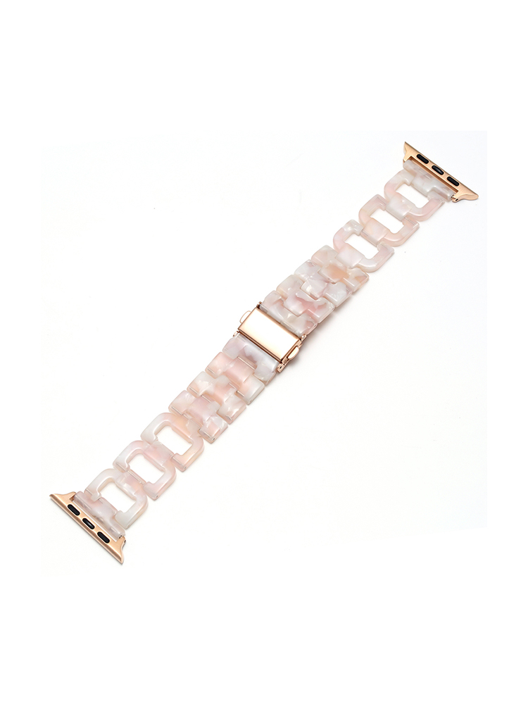 D Letter Chain Resin Apple Watch Band - Tatanband
