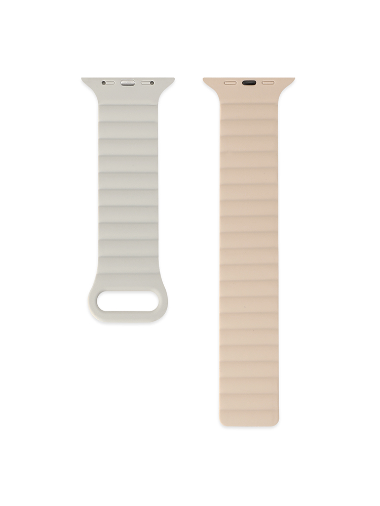 Two-color Magnetic Silicone Band for Apple Watch