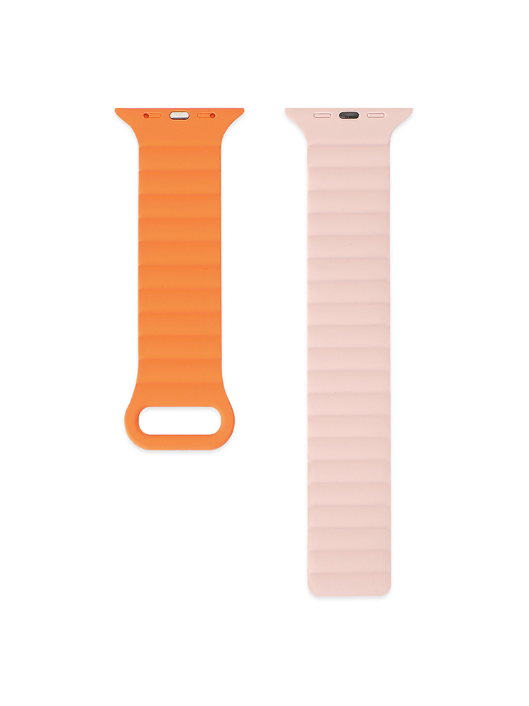 Two-color Magnetic Silicone Band for Apple Watch