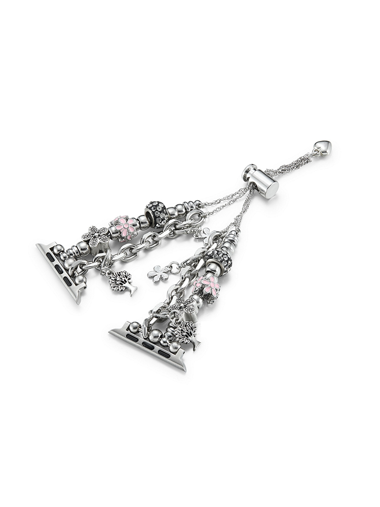 Shining Dream 2-Row Chain Stainless Steel Band