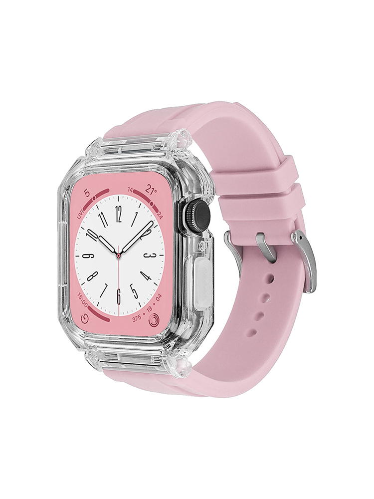 Integrated Glacier Sport Silicone Apple Watch Band - Tatanband