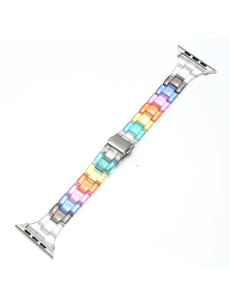 Transparent Candy Color Resin Band