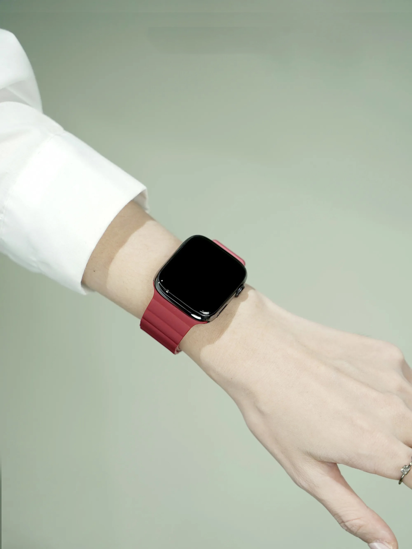 Wave Magnetic Silicone Band for Apple Watch