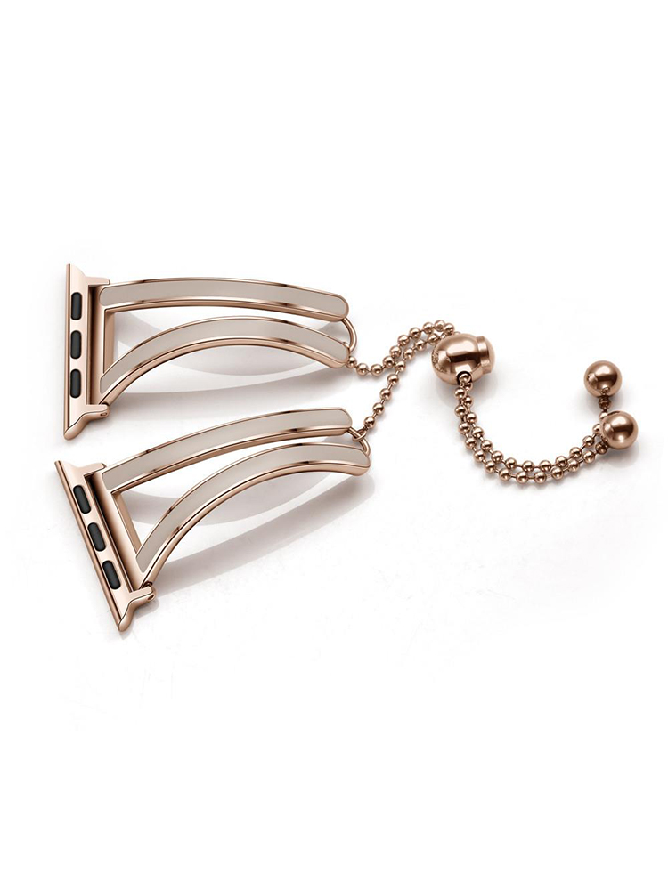 Trim Skeleton Bracelet Stainless Steel Band