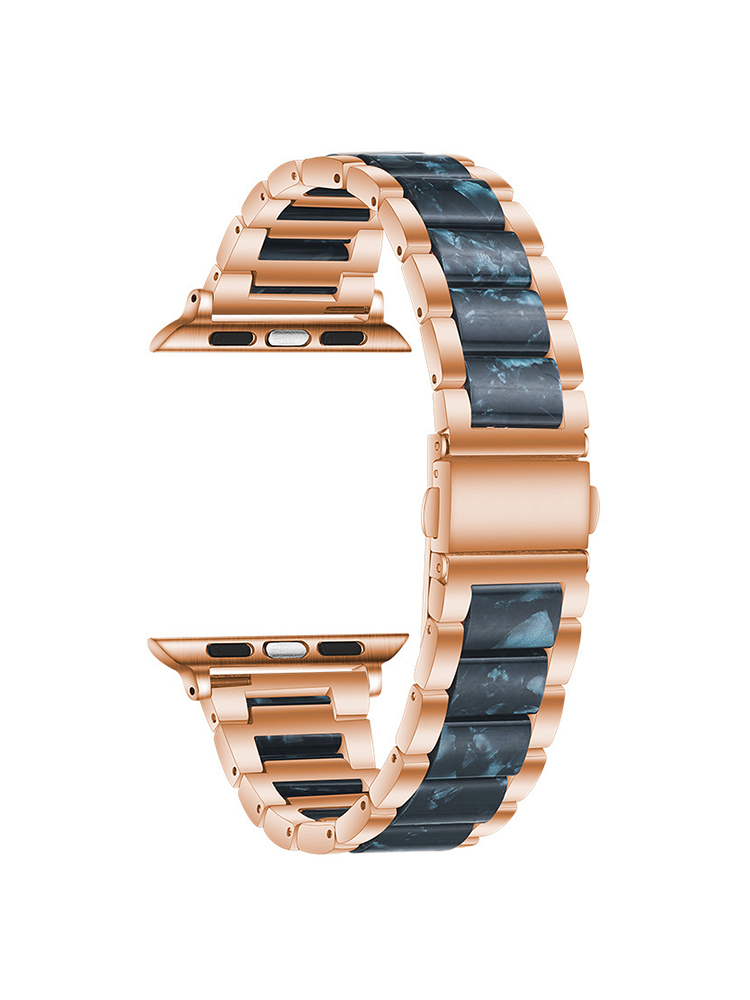 Resin with Stainless Steel Band for Apple Watch