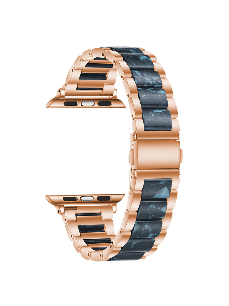 Resin with Stainless Steel Band for Apple Watch