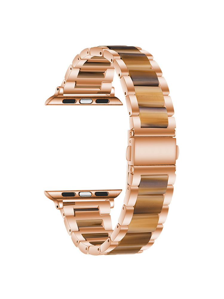 Resin with Stainless Steel Band for Apple Watch