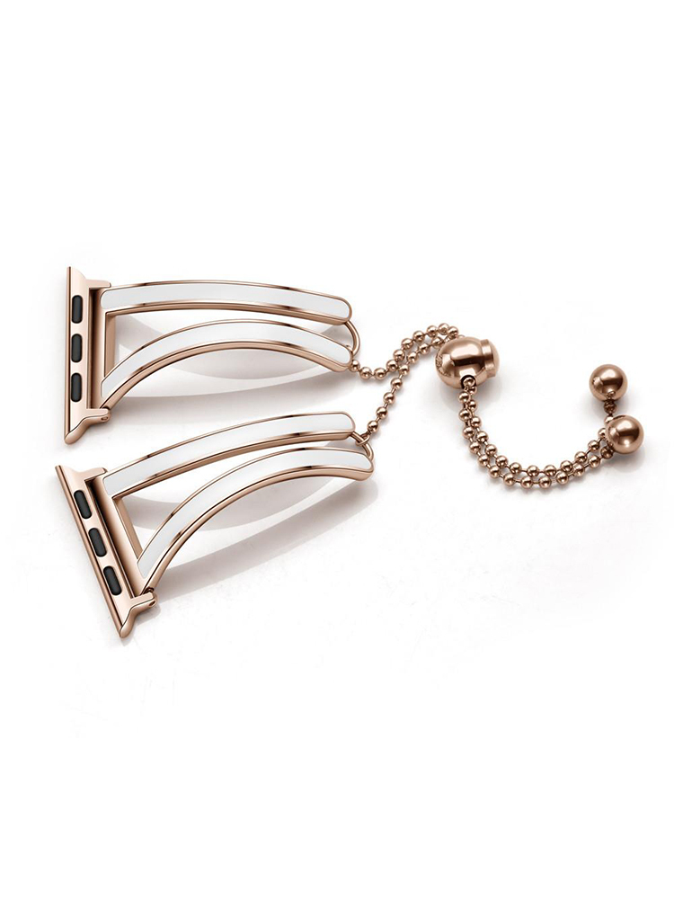 Trim Skeleton Bracelet Stainless Steel Band for Apple Watch