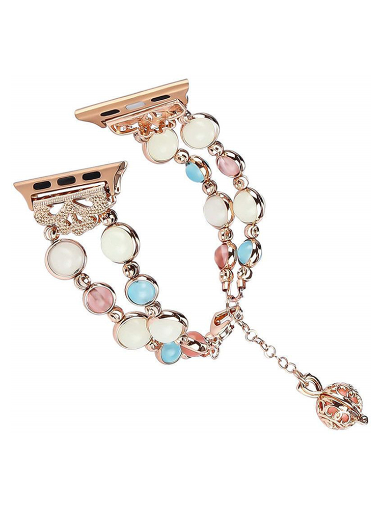 Luminous Stone Beaded Band for Apple Watch
