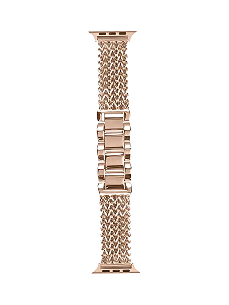 Four-row Chain Braided Stainless Steel Band for Apple Watch