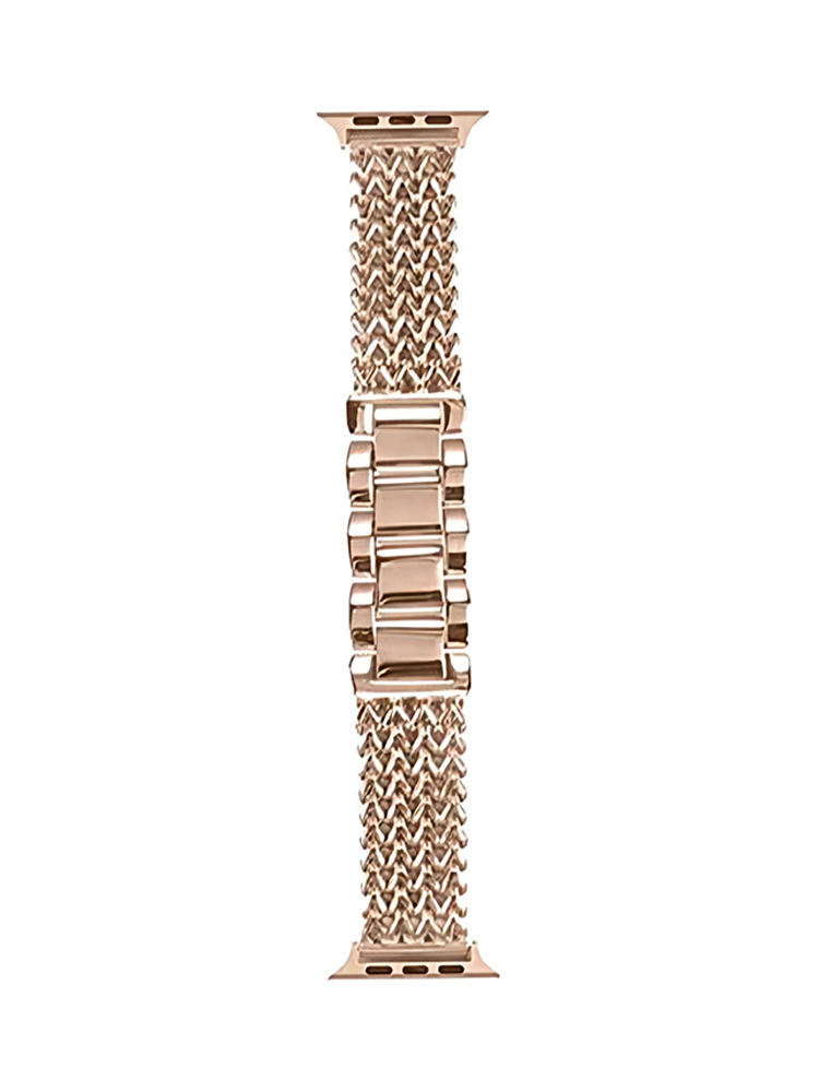 Four-row Chain Braided Stainless Steel Band for Apple Watch