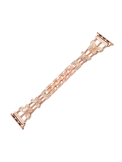 Butterfly Rhinestone Inlay Band for Apple Watch