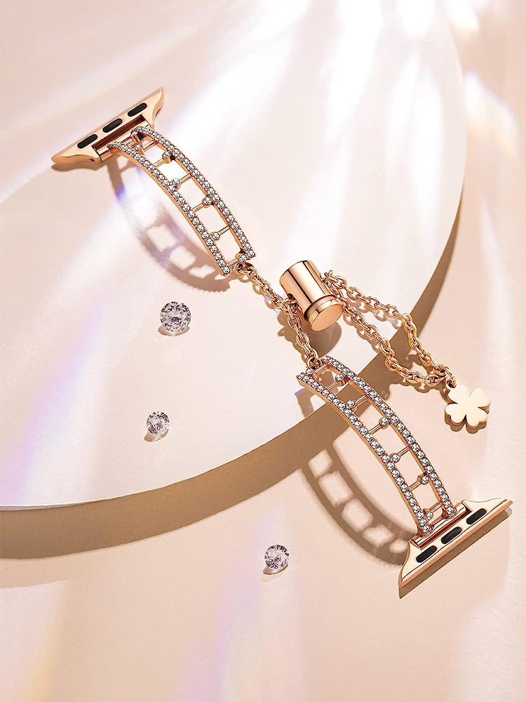 Dewdrop Rhinestone Bracelet Band