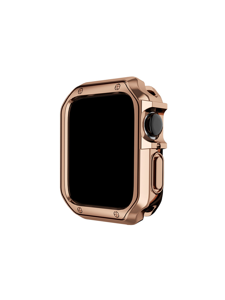 Electroplating Armor PVC Apple Watch Protective Case