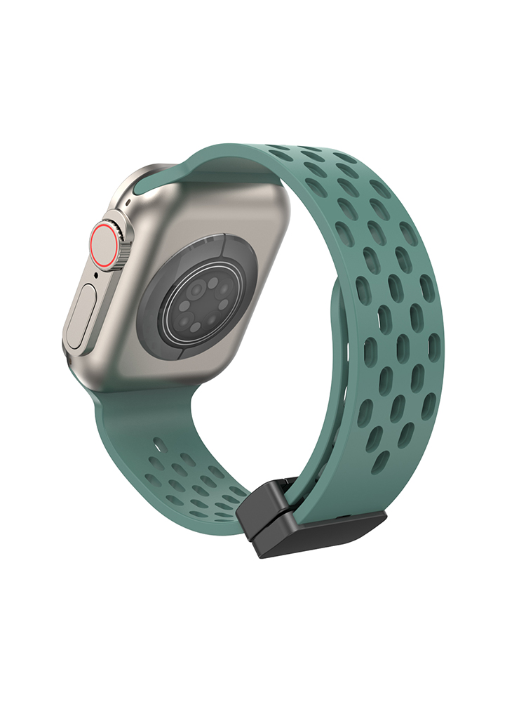 Candy Color Mesh Breathable Silicone Apple Watch Band - Tatanband