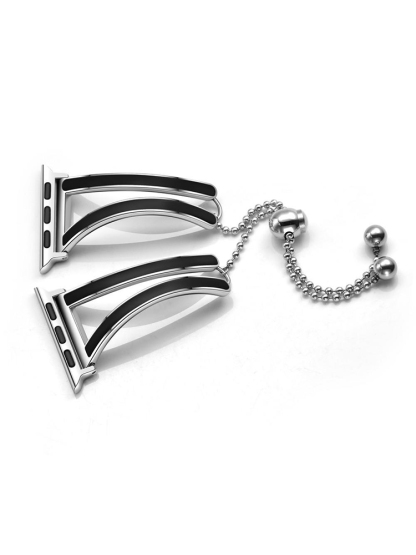 Trim Skeleton Bracelet Stainless Steel Band for Apple Watch