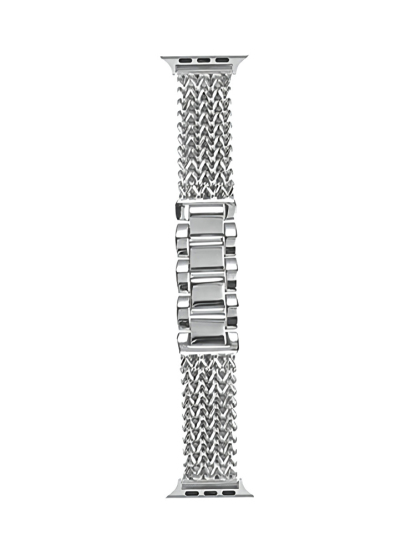 Four-row Chain Braided Stainless Steel Band for Apple Watch