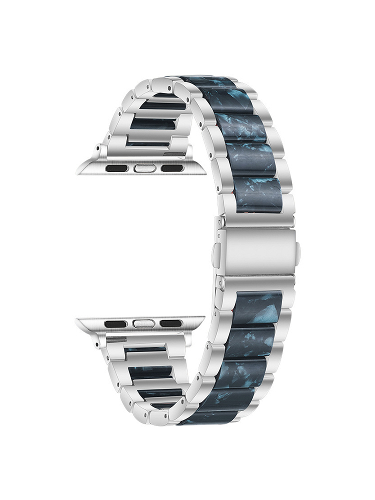 Resin with Stainless Steel Band for Apple Watch