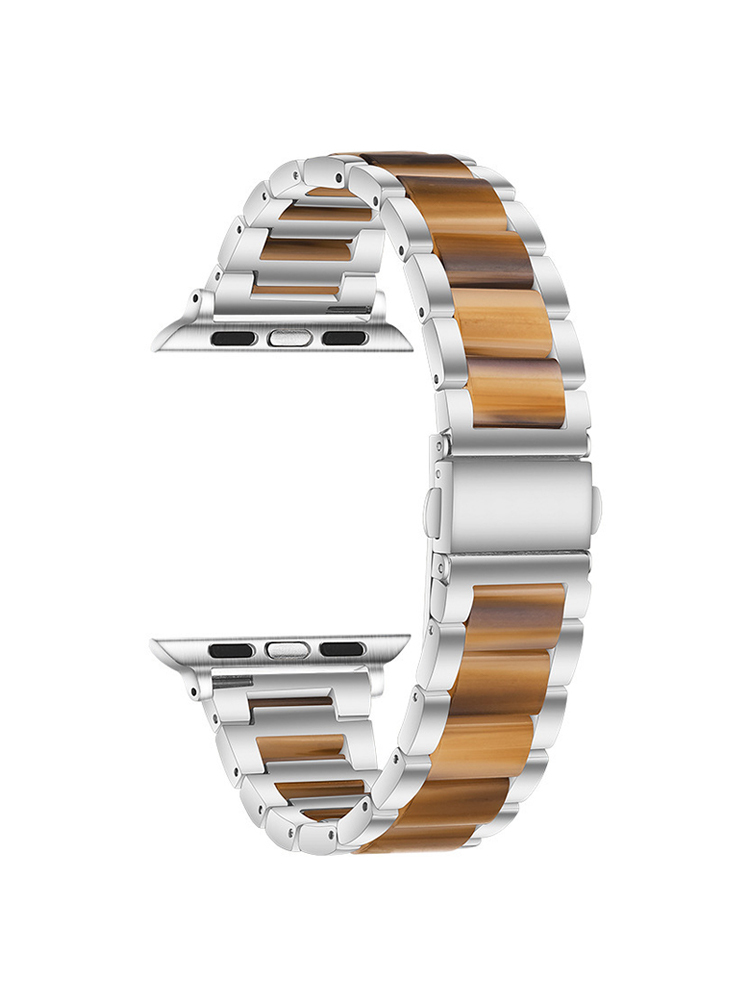 Resin with Stainless Steel Band for Apple Watch