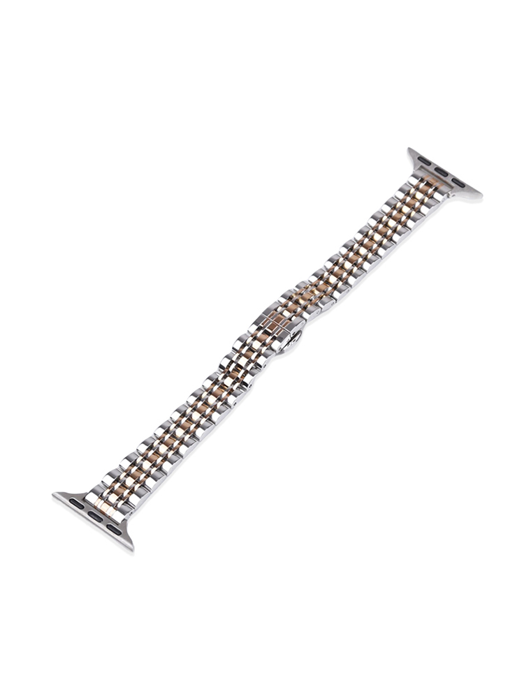 7-Link Slim Stainless Steel Apple Watch Band - Tatanband