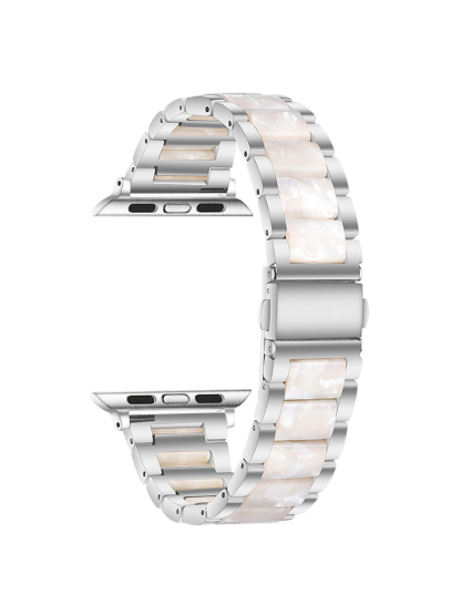 Resin with Stainless Steel Band for Apple Watch