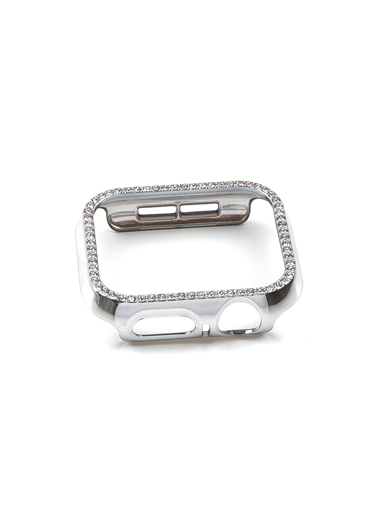 Single Drain Rhinestone PVC Protective Case for Apple Watch