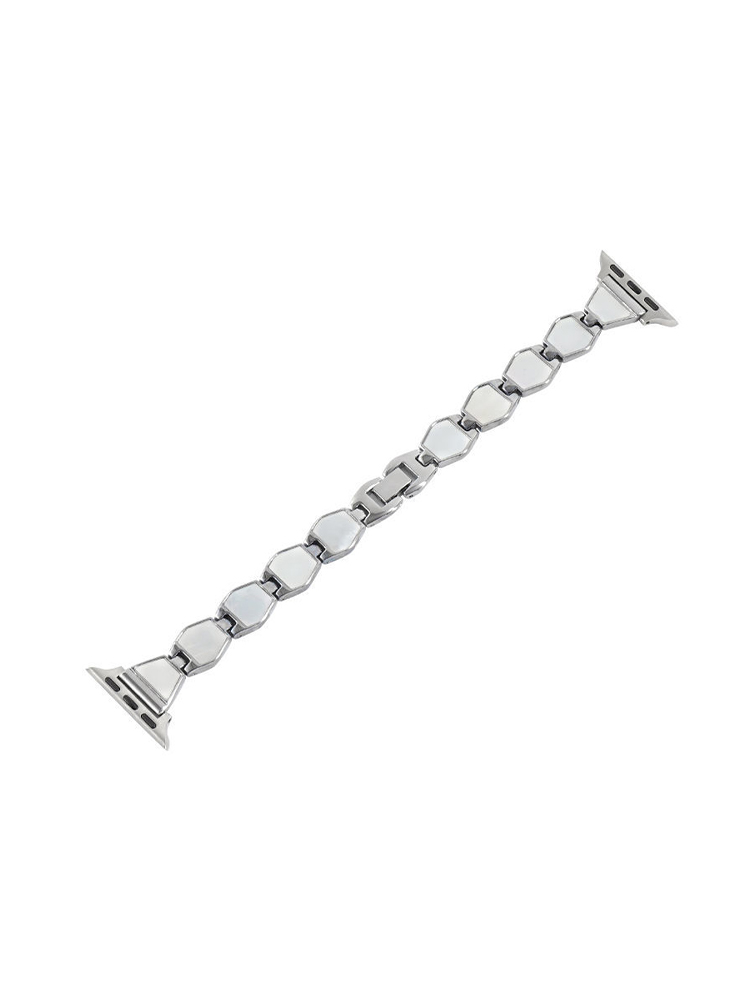 Slim Rhinestone Cylinder Bracelet Band