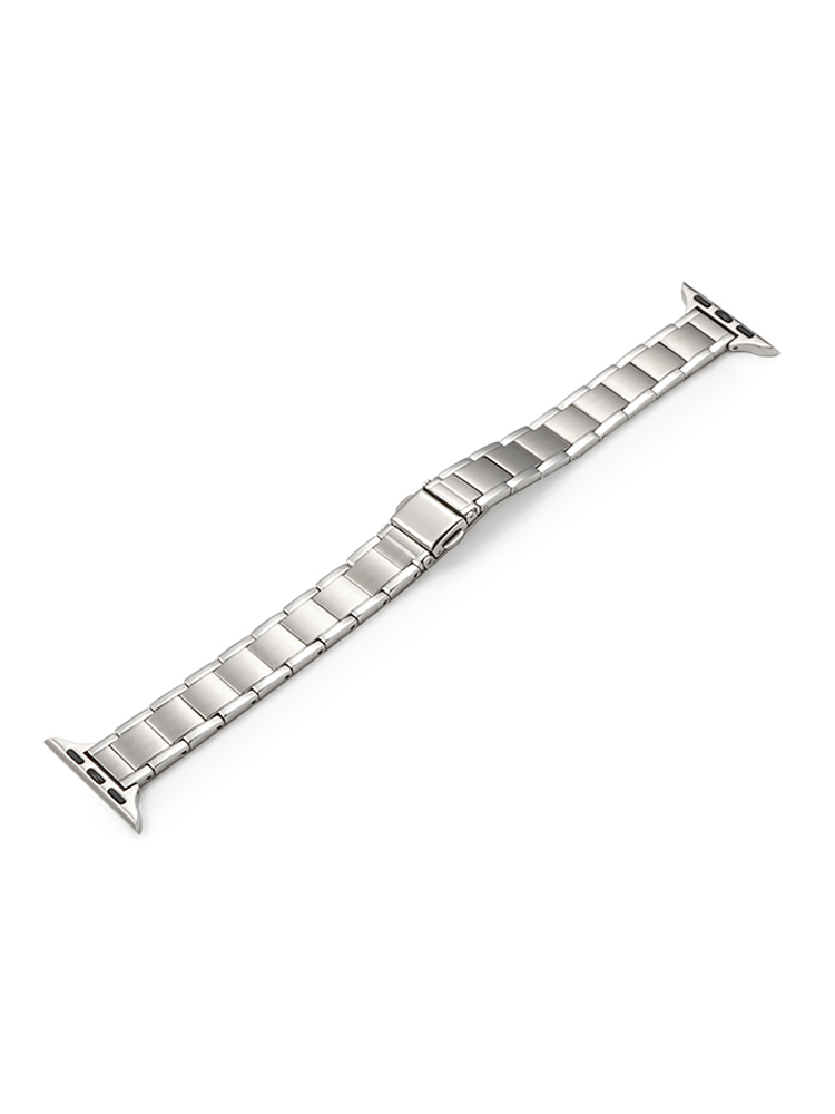 3-Link Slim Stainless Steel Band for Apple Watch