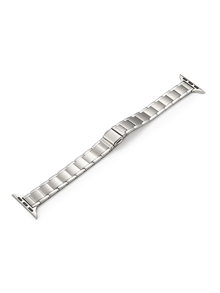 3-Link Slim Stainless Steel Band for Apple Watch