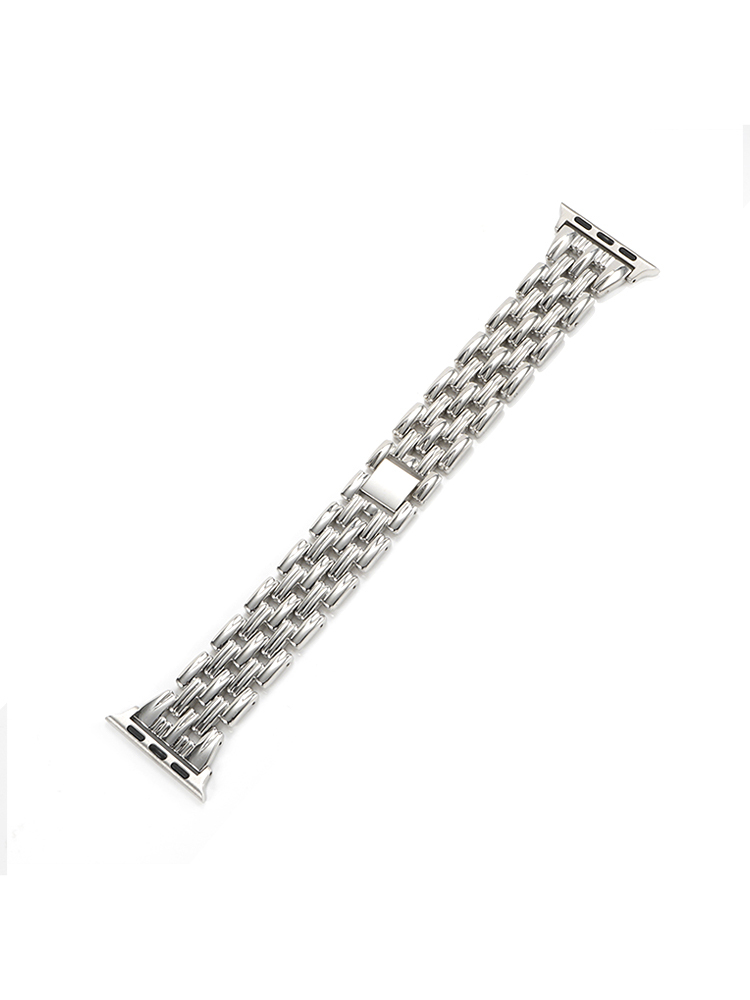 Interleaving 5-link Stainless Steel Band for Apple Watch