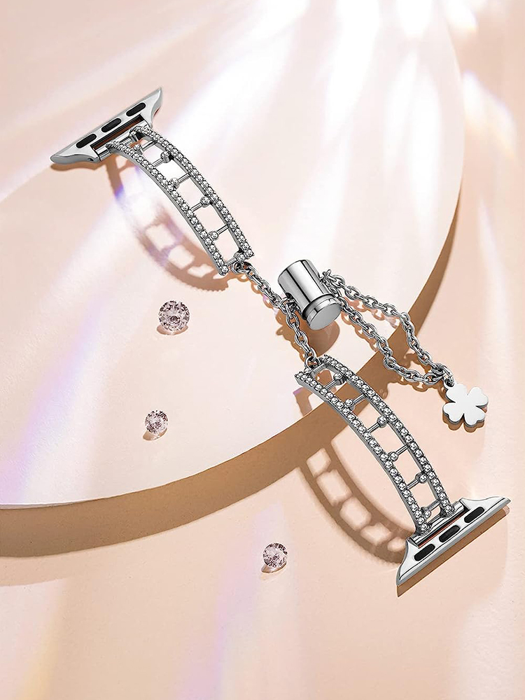 Dewdrop Rhinestone Bracelet Band