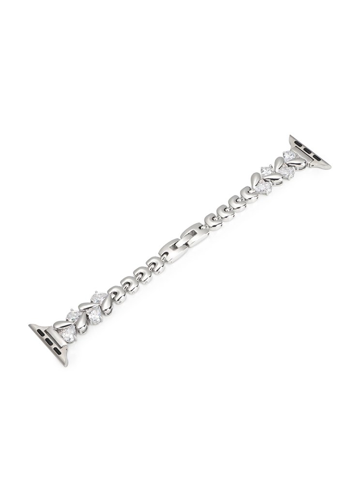 Love Petals Zircon Stainless Steel Apple Watch Band - Tatanband