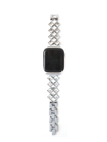 Star Zircon Stainless Steel Band