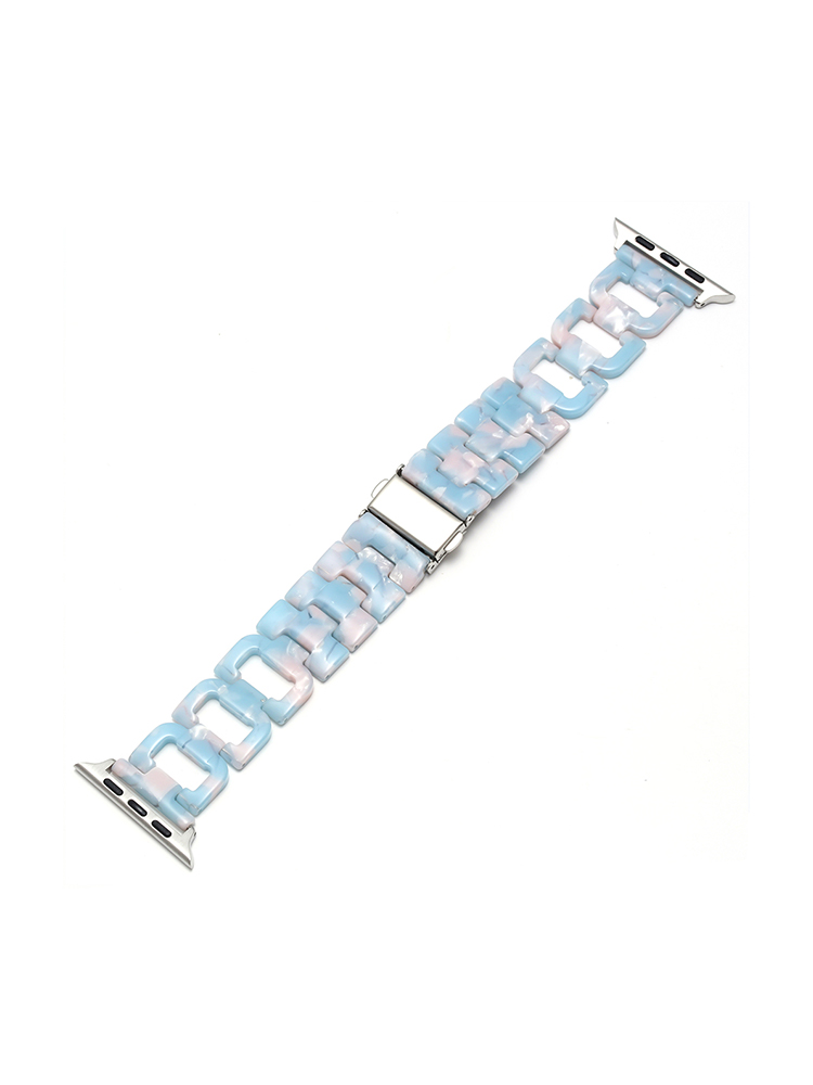 D Letter Chain Resin Apple Watch Band - Tatanband