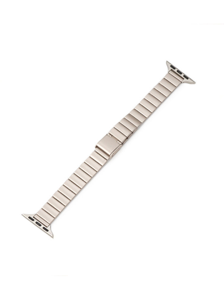 Slim Single Link Stainless Steel Band for Apple Watch
