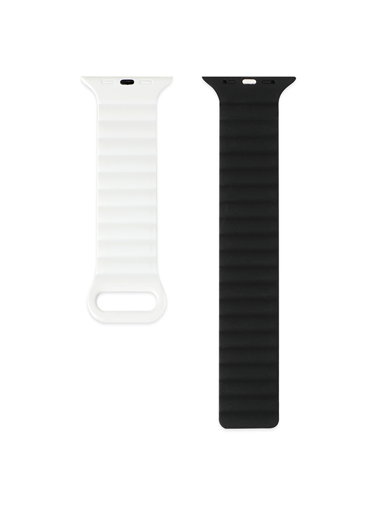 Two-color Magnetic Silicone Band for Apple Watch