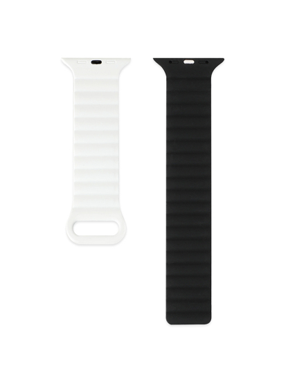 Two-color Magnetic Silicone Band for Apple Watch