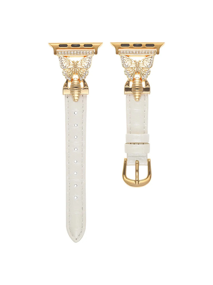 Bee Clasp with Leather Band