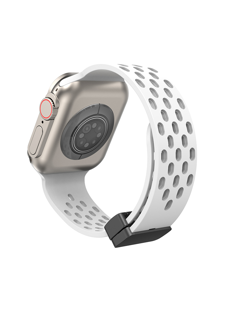 Candy Color Mesh Breathable Silicone Apple Watch Band - Tatanband